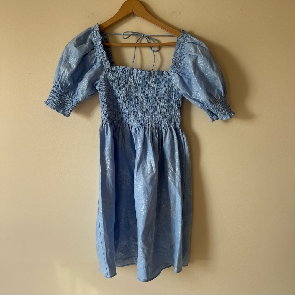 Hill House Athena Metallic Nap Dress Women’s XS
